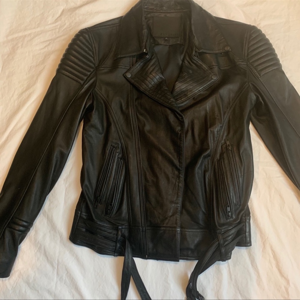 Skingraft luxury leather jacket